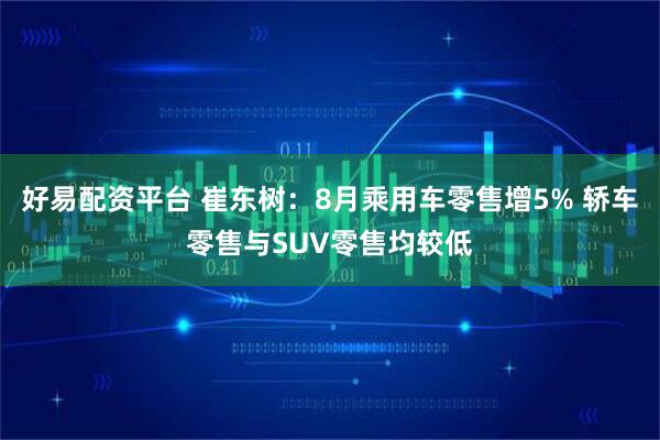 好易配资平台 崔东树：8月乘用车零售增5% 轿车零售与SUV零售均较低