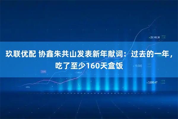 玖联优配 协鑫朱共山发表新年献词：过去的一年，吃了至少160天盒饭