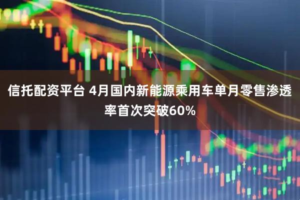 信托配资平台 4月国内新能源乘用车单月零售渗透率首次突破60%